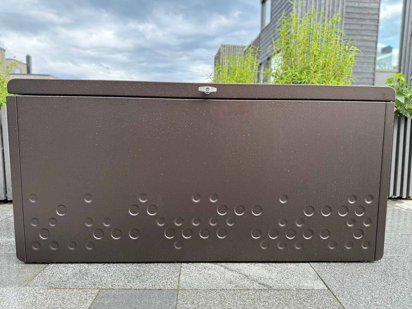 Putekasse - Oppbevaringsboks Bronse aluminium