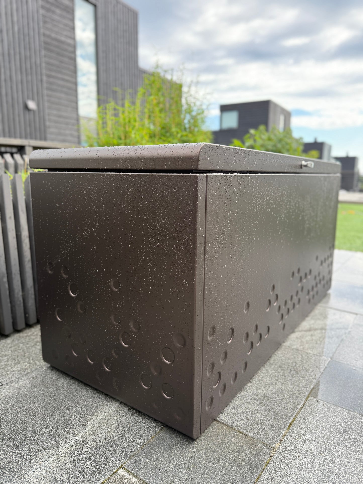 Putekasse - Oppbevaringsboks Bronse aluminium
