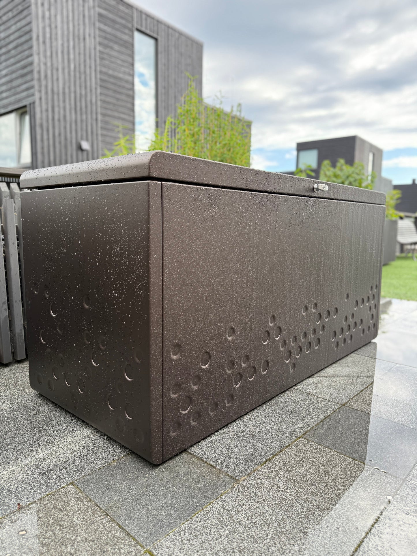 Putekasse - Oppbevaringsboks Bronse aluminium