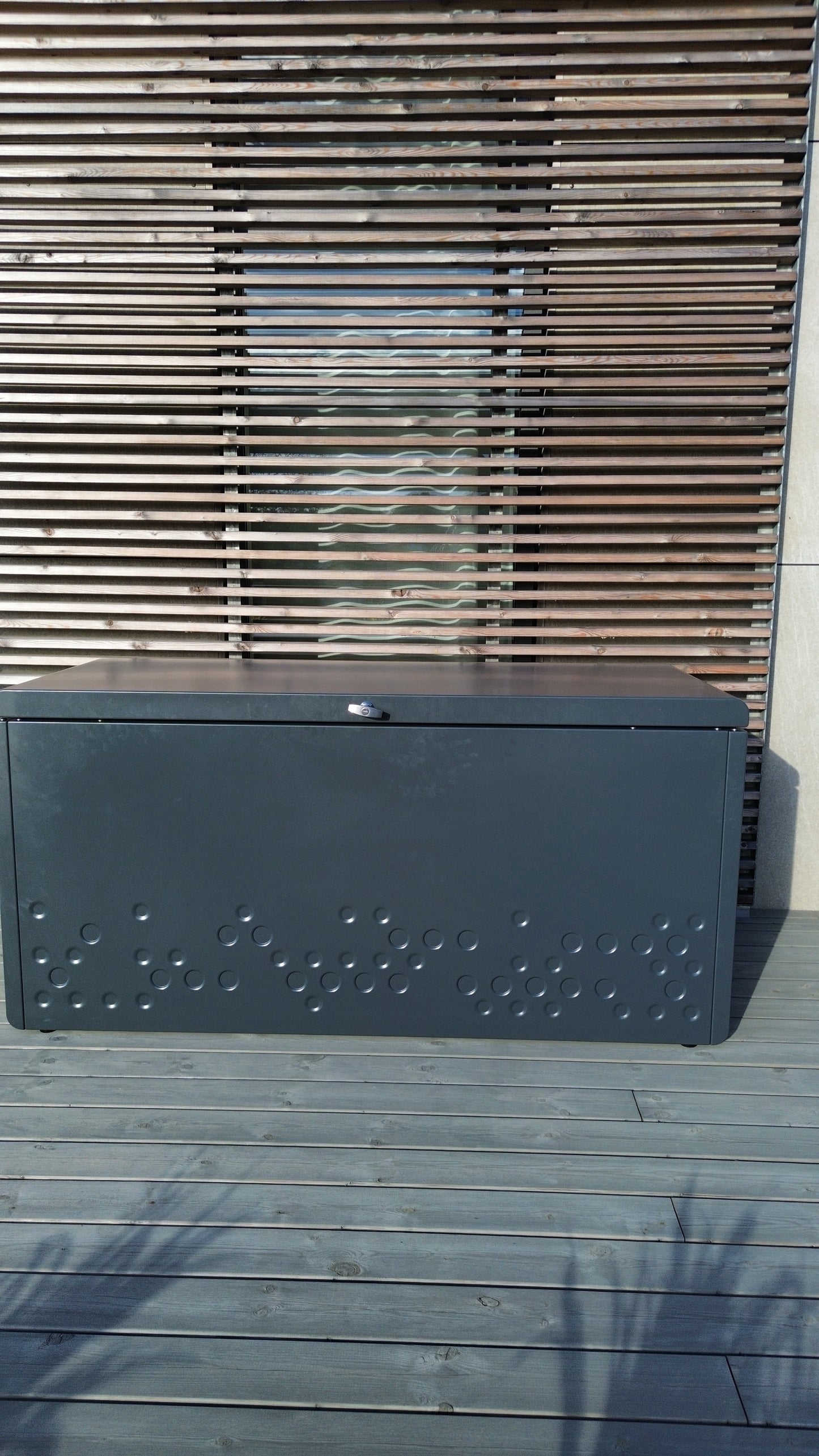 Putekasse - Oppbevaringsboks Bronse aluminium